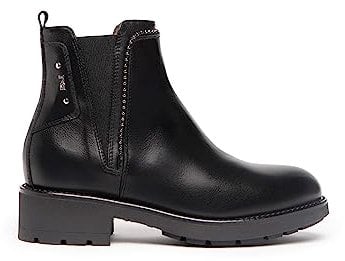 Nero Giardini I205800D Stivaletti Chelsea Donna in Pelle - Nero 39 EU