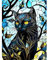Rheskbecy Diamond Painting Set für Erwachsene ，DIY 5D Diamant Painting Glasmalerei Katze, Malen nach Zahlen Diamant Anfänger，Home Wall Decor 30x40cm