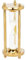 NKlaus Nautische Sanduhr 3 Säulen Messing 3min. 10x4cm Zeitmesser Maritime Dekoration 14979
