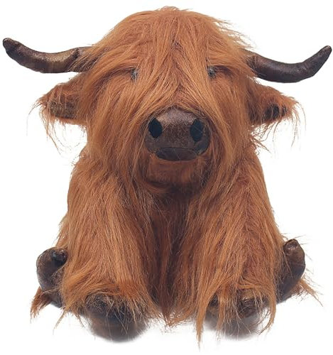 Lesser & Pavey Highland Cow Doorstop for Home & Office | Stylish Door Wedges & Door Stoppers for Floor | Door Stops for Indoors & Outdoors | Reliable Door Wedges for Bedroom
