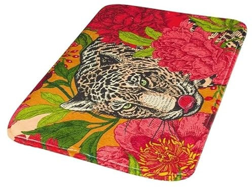 Kleine Wolke Badteppich, Leopold Multicolor, 40x 60 cm