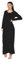Long Maxi Dresses for Women New Ladies Long Sleeve Casual Round Neck Dress Black Plus Size 24/26
