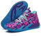 Bolognifi Scarpe da Basket Alte Unisex, Suola in Gomma Antiscivolo, Ideali for allenamenti e Partite all'aperto(Pink,39 EU)