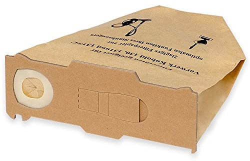 PRIMEBAG 10 Staubsaugerbeutel kompatibel mit Vorwerk Kobold VK130 VK131 - Ersatz für FP131 Filtertüten - Bestleistung beim Saugen