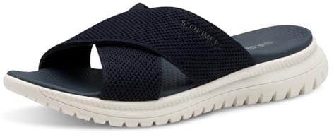s.Oliver Damen Pantoletten mit Chunky-Sohle Leicht