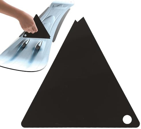 Bvizyelck Ski Wachs Abziehklinge Snowboard Abziehklinge Wachsabzieher Snowboard Scraper Snowboardschaber Skiwachsentferner Skibelagreiniger Für Outdoor Sport Skifahren Snowboard Wartung Werkzeug