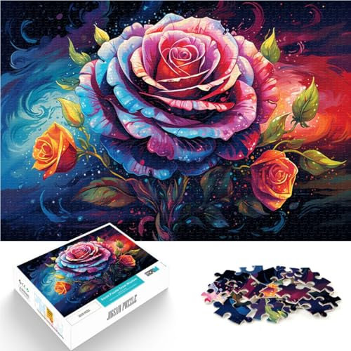 jigsaw puzzles for adults 2000 pieces fantasy rose art learning educational puzzle 27.56 in x39.37 in Great gifts and toys