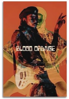 LIHAIXUAN Poster auf Leinwand, Motiv: Blutorange, ästhetische Bilder, Kunstdrucke für Wanddekoration, 30 x 45 cm, ungerahmter Stil