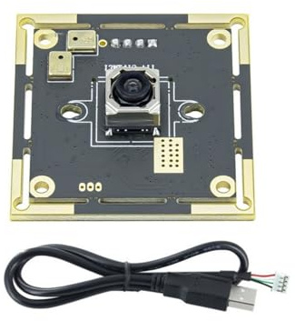 Compact 13MP USB Camera Board with Autofocus Camera with 4p 2.0mm Plug for Surveillance Robot Engineering Video Conference Industrial Module