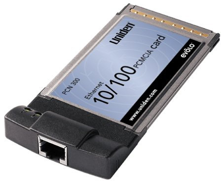 Uniden PCW300 802.11b PCMCIA PC Card (10/100 Mbps)