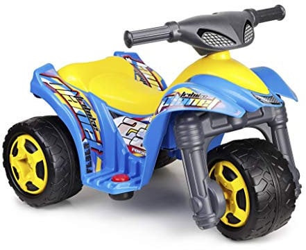 FEBER - Trimoto Elettrico per Bambini da 1-3 anni, Multicolore, Famosa (800012228)