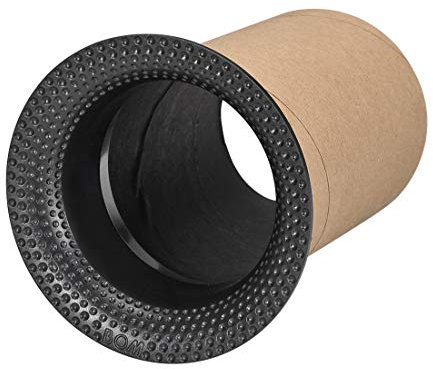 sourcing map Tubo de Puerto de Altavoz de 93mm x 135mm, Tubo Reflejo de Bajo y Subwoofer, Caja de Bajo y Woofer 1uds