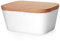 VIFERR Butter Dish, Melamine Butter Dish with Lid, Removable Silicone Seal, Butter Container Food Storage Box for 250g Butter