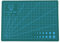 Selbstheilende Schneidematte, A5 PVC Schneidematte Rutschfeste Unterseite Cut Pad Board für Scrapbooking Quilten Nähen Handmade DIY Tool(Grün)