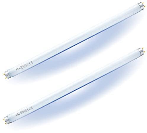 FSL BL T8 F15W Insektenvernichter Elektrisch Ersatz Birne, 17in UV Rohre für 30W Mückenlampe/Mosquito Killer (2-Pack)