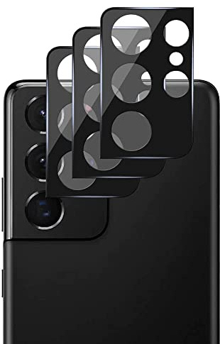 3 Pack Camera Lens Protector Tempered Glass For Samsung Galaxy S21 Ultra (5G)