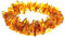Natur Bernstein armband 18cm - 100% Baltischer Bernstein - Bernsteinarmbänder - Bernsteinrohperlen echt - Armband