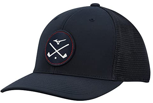 Mizuno Standard Crossed Clubs Meshback Hut
