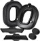 Yaowanguan A50 Gen 3 Mod Kit - Ersatz Dickere Ohrpolster Stirnbänder & Schaumstoff für Astro Gaming A50 Wireless Headset Gen 3, Ohrpolster/Cups/Pads, Zubehör mit Magnetclips (Schwarz Proteinleder)