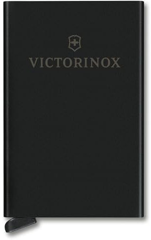 Victorinox Altius Essential Card Wallet, Porte-Cartes avec Protection RFID, Swiss Made, Portefeuille, Noir