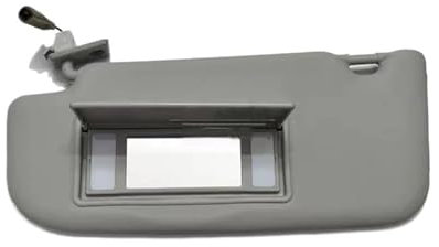 Sol Visera Extensión Parasol para Nissan para Qashqai 2008-2015, Parasol para Ventana Frontal Interior Coche, Parasol con lámpara Extensor para Visera Parasol