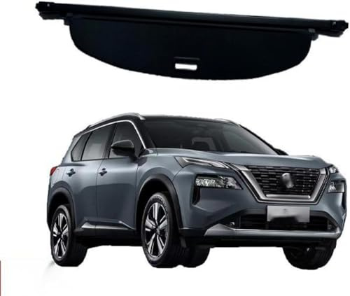 YPZJXQXQ Laderaumabdeckung Kofferraum Schutz Ausziehbar für Nissan Pathfinder 20193, Abdeckung Kofferraumabdeckung Cargo Cover Zum Schutz,Canvas