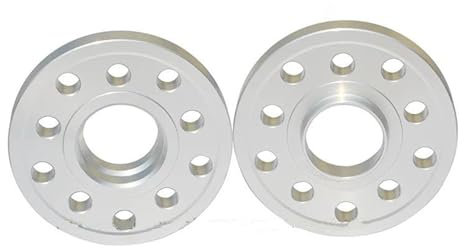 FUNFOB Distanzscheiben 2 Stück | PKD 5x112/100 | CB 57,1 MM | Dicker 20-mm-Auto-Radabstandshalter Für Cupra Für Ahambra Für Ateca Für Altea Spurverbreiterung