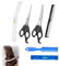 Clip Coupe Cheveux, 6 Pièces Couper Cheveux Soi Meme Coiffure Outils Coupe Cheveu, Outils de Coupe de Cheveux Professionnels pour La Maison, Pour Hommes Femmes Et Enfants Domicile