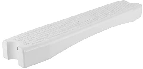 Poolleiter, Poolstufen Plastik Plastik Schwimmbad Leiter Stufe Stufe Pool Leiter Stufen Ersatz Universal Pool Schritt Gewichte für Eingrenzen und Oberirdische, weiß 19,3x3.9x1,8 in