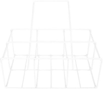 Roleader Milk and Beer Bottle Storage Rack Portable Iron Holder for Kitchen and Bar Use