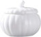 Lurrose 1 Pc Japanese Style Soup Bowl, Stew Cup Pumpkin Shape Ceramic Bowl with Lid for Cereal, Salad, Soup, Rice, Dessert