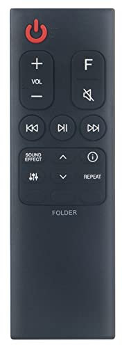 ALLIMITY AKB75595361 Sostituzione del Telecomando per LG Soundbar GX SL4Y SN4 SN5Y SN6Y SN7Y GX.DAUSLLK GX.DEUSLLK SL4Y.DAUSLLK SN4.DAUSLLK SN4.DMYSLLK