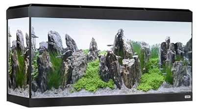 Fluval Aquarium Roma Bluetooth LED-Beleuchtung, 200 l, Schwarz