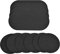 LOVIVER 10/Set Bass Bass Drum Patch, Double Pedal Patches Drumheads Adhesive Pads Durable Drum Muffing Damper Pad für Musical Instrument Drum