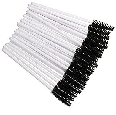 yaoqijie 1000 Stück Einweg-Wimpernbürste One-Off-Make-up-Werkzeuge Farben Wimpernverlängerung Mascara Pinsel Werkzeuge Großhandel Make-up Pinsel Dauerhaft (Grifffarbe: Violett)