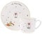 Karaca Kleiner Prinz 6 Personen Kaffeetassen-Set 80 ml, Espressotassen, Einzigartiges Design, Kaffee-Espresso Set, Türkisch Traditionalkaffee Tasse, Mokkatasse