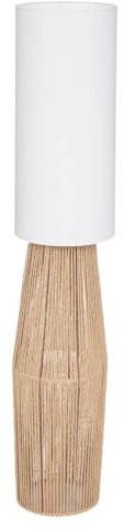Atmosphera - Lampadaire Aissa - papier et métal - blanc - H130 cm
