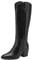 MARCO TOZZI Stivali Alti Donna con Tacco al Ginocchio Cowboy, Black, 37 EU