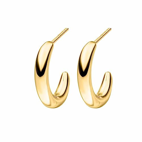 NANA KAY Solid Flair Ohrring Circular (Gold)