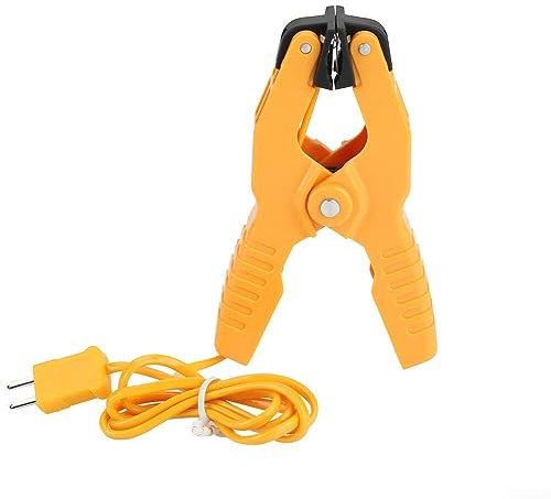DAZZLEEX Type K Pipe Clamp Thermocouple Sensor Pipe Clamp Temperature Le Ad K-Type Probe Thermocouple Sensor -40~200°C