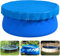 12Ft Swimming Pool Cover, Round Pool Cover for Above Ground Pools, Solar Pool Cover Protector with Drawstring, Waterproof and Dustproof Cover for Swimming Pool, Hot Tub, Trampolines