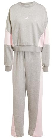 adidas Donna LAZIDAY TRACKSUIT, Medium Grey Heather, L