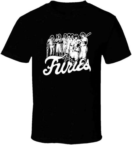 Baseball Furies Logo Vintage Shirt Tshirt Men's Black XXL