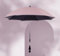 Ombrelle Poussette Universelle, Parasol Anti Uv pour Landau, Protection UV 50+，Diamètre 85 cm, Flexible et Orientable, Compatible avec la plupart des poussettes (rose)