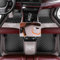 Zwei Farben Anpassen Auto Fußmatte für Mitsubishi ASX Eclipse Cross Space Star Lancer Outlander Pajero wasserdichte Fussmatten rutschfeste Automatten Grau und Schwarz