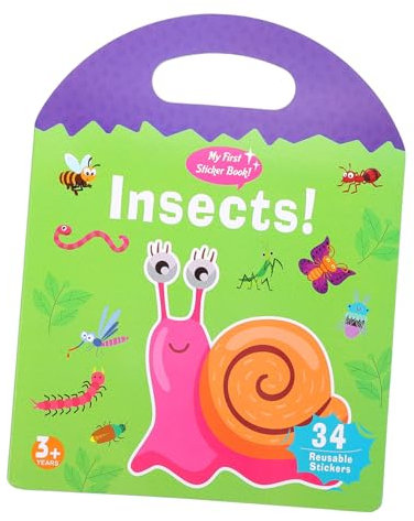 Vaguelly ruhiges kinderbuch Kinderpuzzle Cartoon-Aufkleber kindererziehung Buch aufklärungsbücher für Kinder Lernbuch kreative Kognition Stickerbücher für Kinder 2-4 beschichtetes Papier