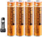 HHR-4DPA NI-MH Akku AAA 700mAh 1.2V für Gigaset Schnurlos Telefone, Wiederaufladbare Batterien AAA für Panosonic - 4er Pack