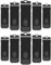 TEWENE Cle USB 16 Go Lot de 10 Clé USB 2.0 Multicolore Clef USB 16 Go,pour Le Stockage et La Sauvegarde de Données(10 Noir)