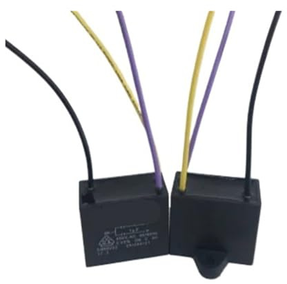 BACYDLPL 1 condensateur CBB61 0,5/1UF 450V 3 Fils(2PCS)