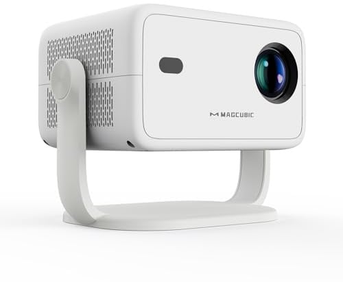 Magcubic Mini Proiettore Native 1080P, 4K Proiettore Portatile Android 14